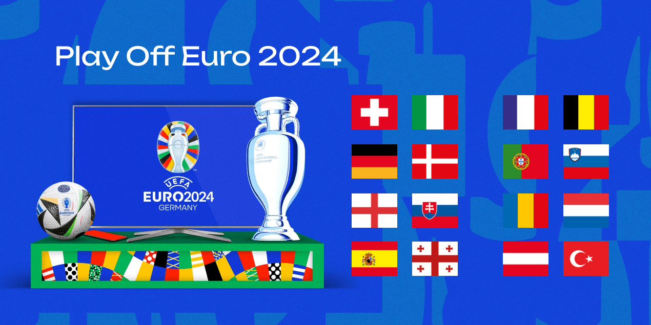Кто выиграет в 1/8 финала Евро-2024: коэффициенты букмекеров