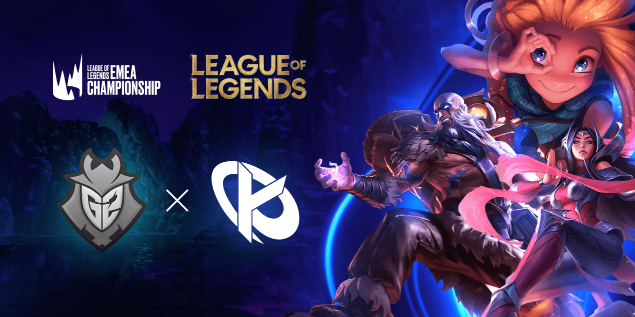 Прогноз на матч G2 Esports — Karmine Corp: G2 должны уверенно побеждать