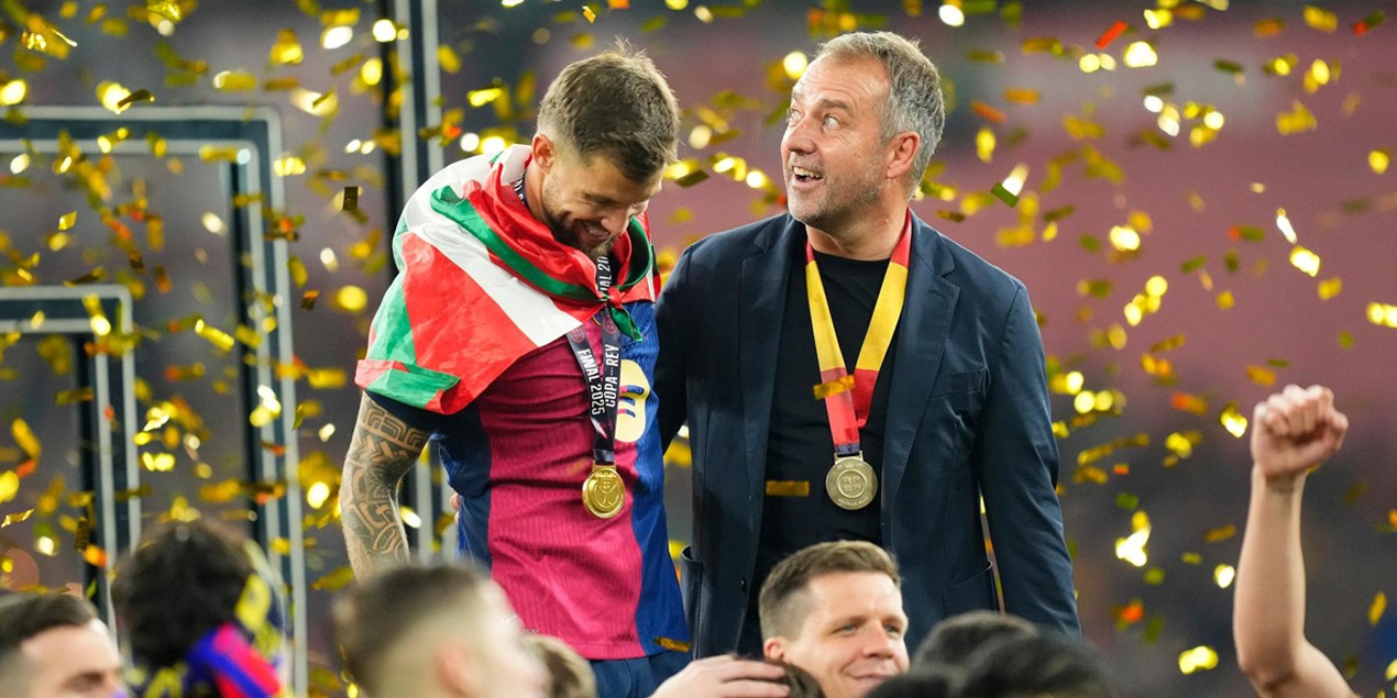 Флик повторяет рекорд Гвардиолы, «Барселона» — Король Кубка Испании