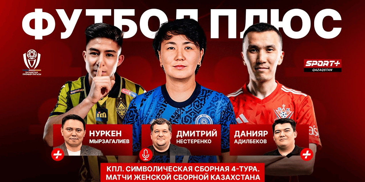 ФУТБОЛ ПЛЮС: Главный краш "Актобе"/Демидова быстрее Каирова/Символическая сборная 4 тура КПЛ