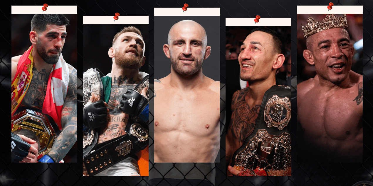 Топ-5 бойцов в истории полулегкого веса UFC
