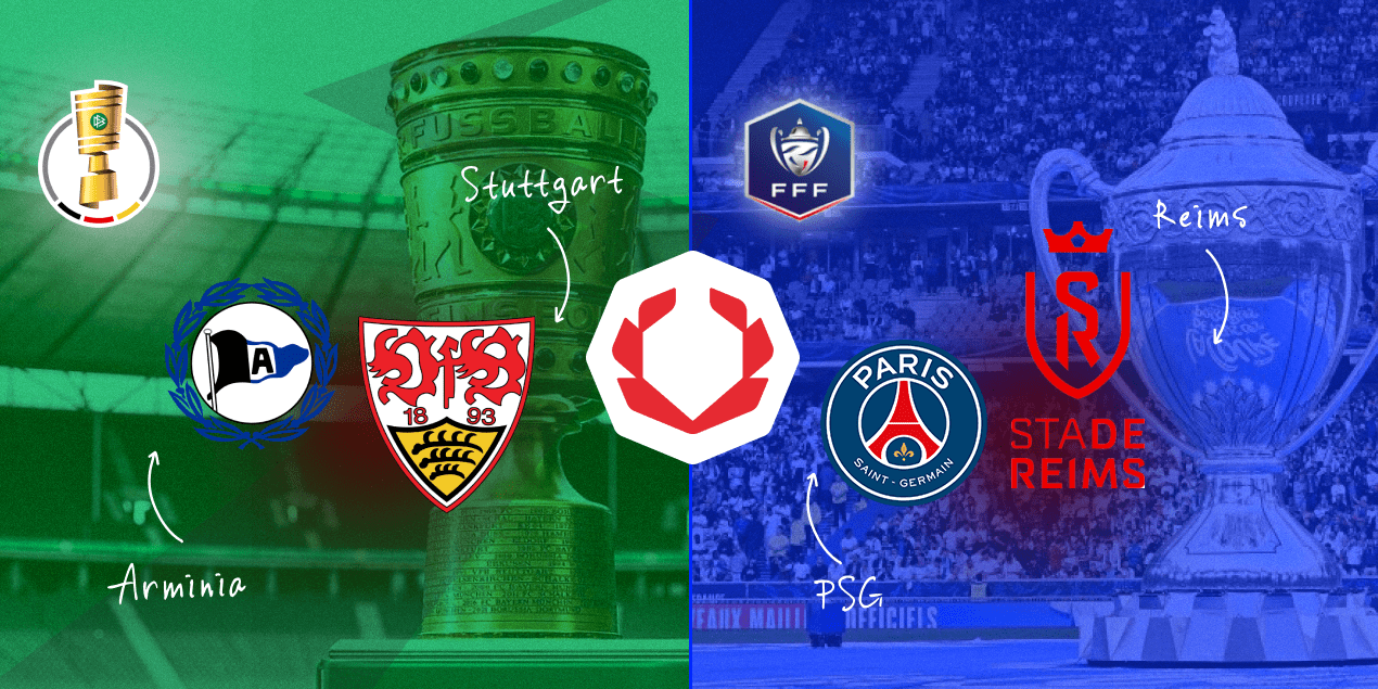 Выскочки против грандов. Аналитика Olimpbet на финалы Кубков Германии и Франции