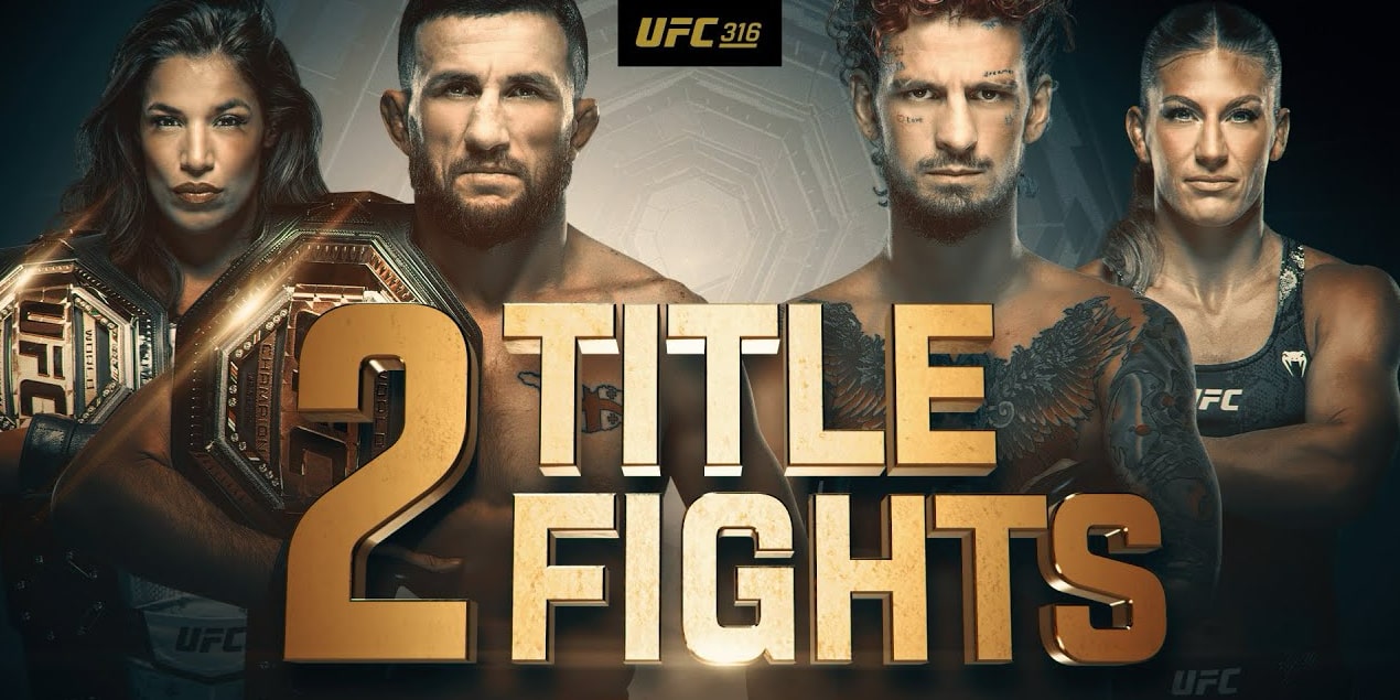 UFC 316: кард, дата, время, где смотреть трансляцию