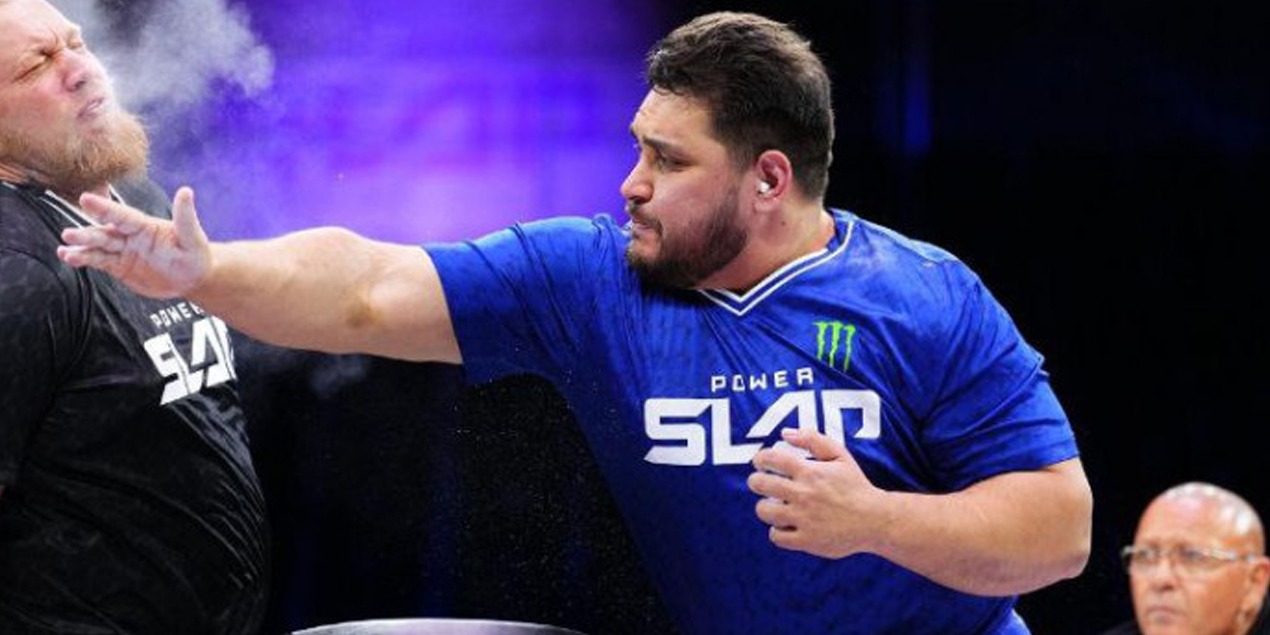 Казахстанец Закир Найманбаев нокаутировал соперника на Power Slap 14