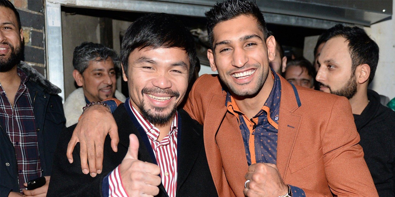 Амир Хан готов вернуться ради боя с Пакьяо: легенды могут пересечься спустя годы