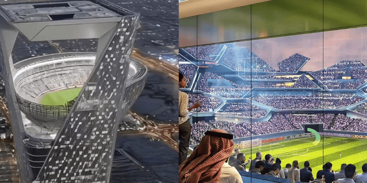 В Саудовской Аравии построят стадион на высоте 350 метров — уникальный проект к ЧМ-2034 В Саудовской Аравии построят стадион на высоте 350 метров — уникальный проект к ЧМ-2034