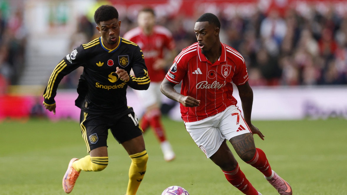 Серия побед «Манчестер Юнайтед» прервалась в Ноттингеме: два пропущенных мяча за 100 секунд и спасение Диалло