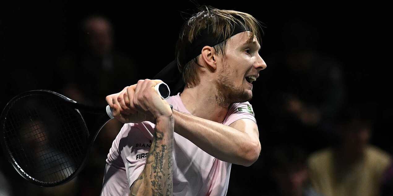 Александр Бублик уступил Оже-Альяссиму и завершил выступление на турнире в Париже