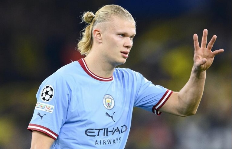 Холланд оформил 2:0 на 29-й минуте против Дортмунда и переписал историю ЛЧ