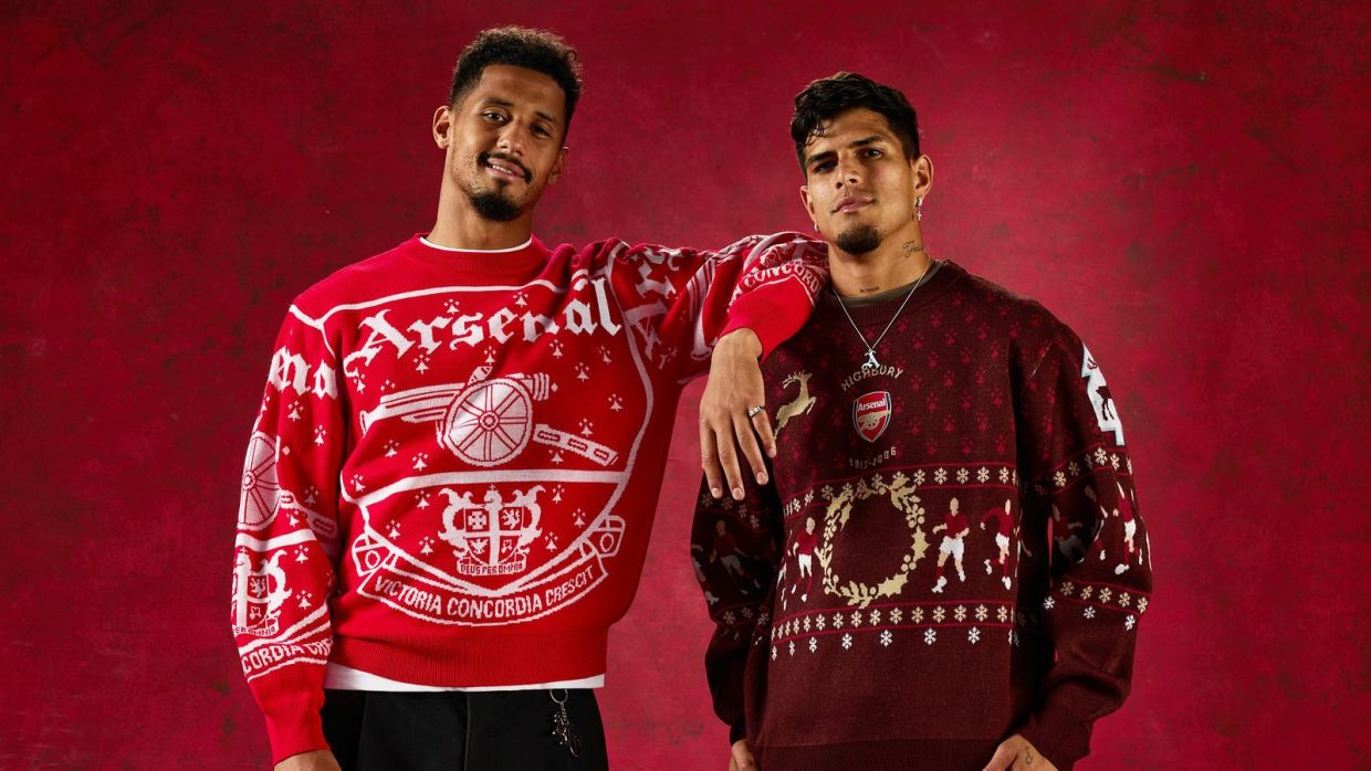 Новогодний мерч Арсенала