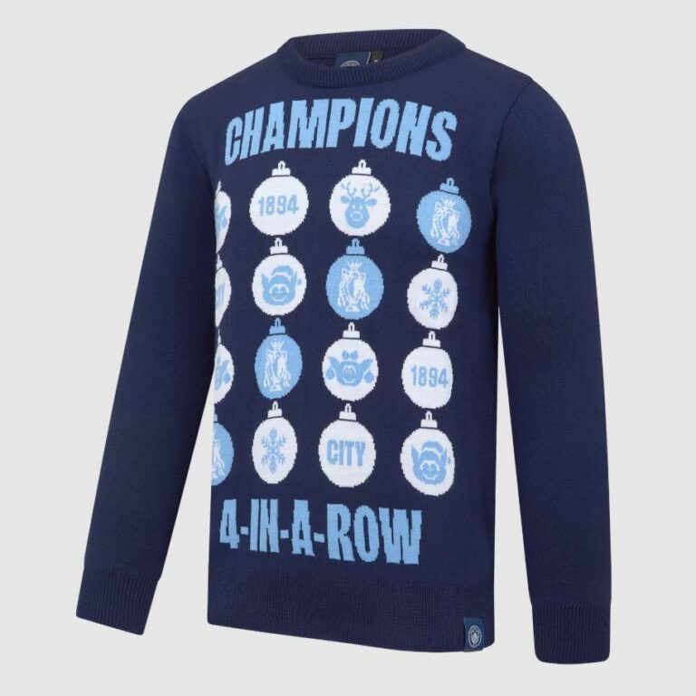 Новогодний мерч Манчестер Сити